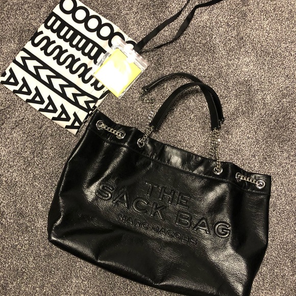 Marc Jacobs Black Sack Bag - Picture 4 of 14
